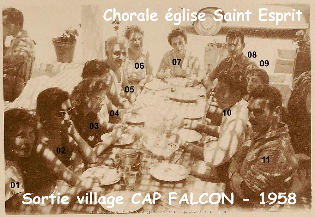 CHORALE ST ESPRIT D ORAN 1958 AU CAP FALCON.jpg